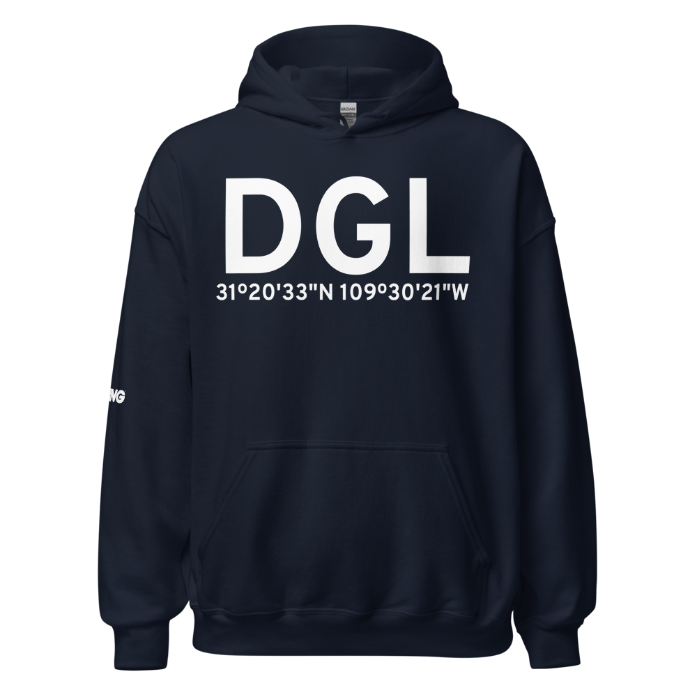 Douglas (KDGL) Airport Hoodie Sweatshirt 