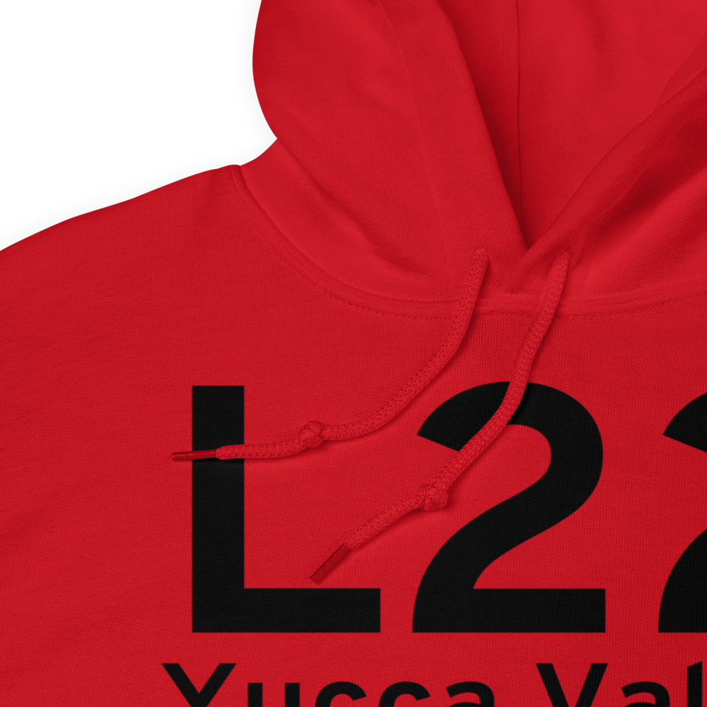 Yucca Valley (KL22) Airport Hoodie Sweatshirt 