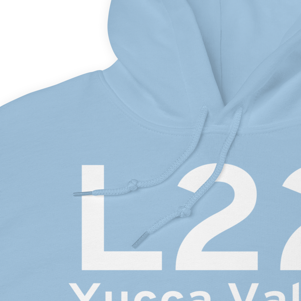 Yucca Valley (KL22) Airport Hoodie Sweatshirt 