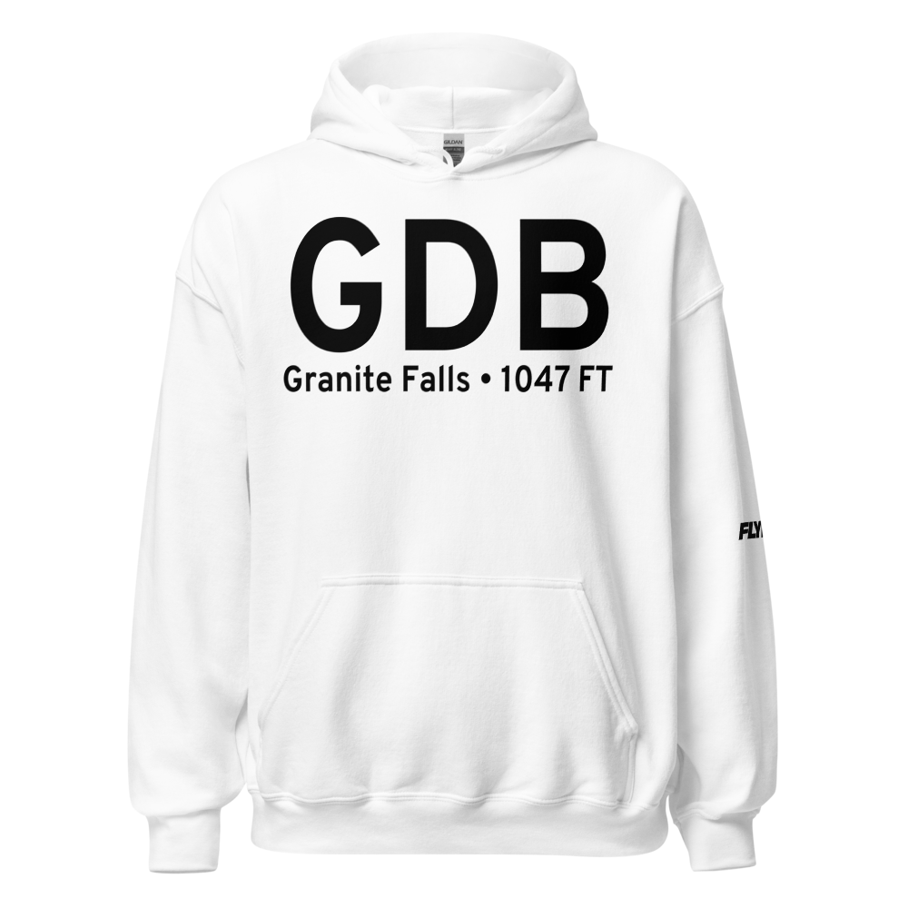 Granite Falls (KGDB) Airport Hoodie Sweatshirt 