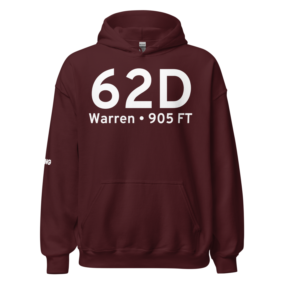 Warren (K62D) Airport Hoodie Sweatshirt 