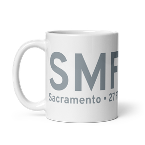 Sacramento (KSMF) Airport Mug