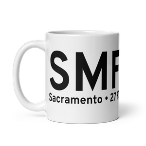 Sacramento (KSMF) Airport Mug