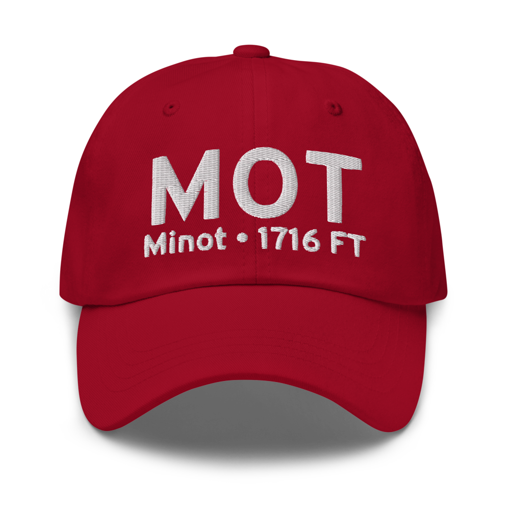 Minot (KMOT) Airport Hat 