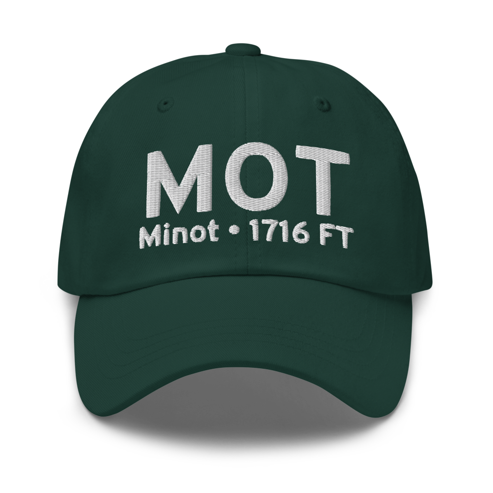 Minot (KMOT) Airport Hat 