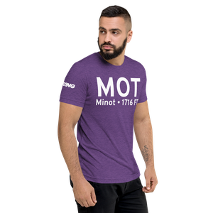 Minot (KMOT) Airport Tri-blend T-Shirt