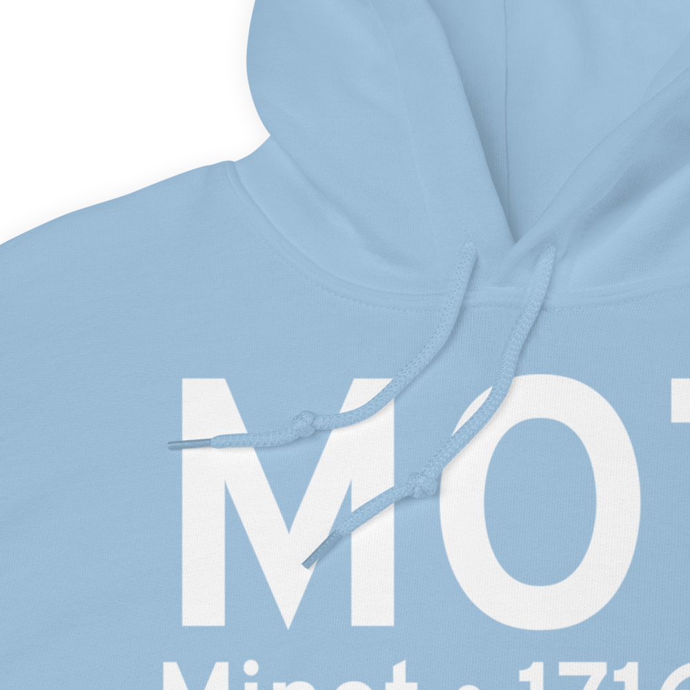 Minot (KMOT) Airport Hoodie Sweatshirt 
