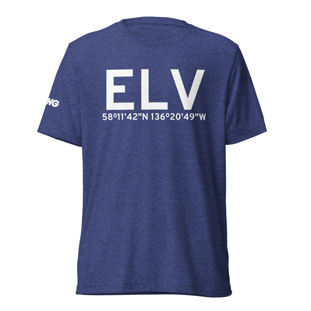 Elfin Cove (PAEL) Airport Tri-blend T-Shirt 