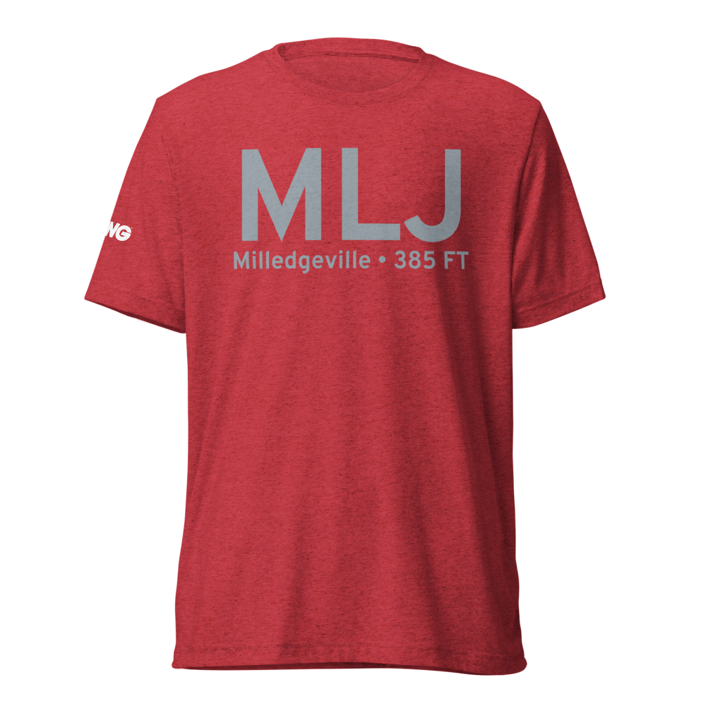 Milledgeville (KMLJ) Airport Tri-blend T-Shirt 
