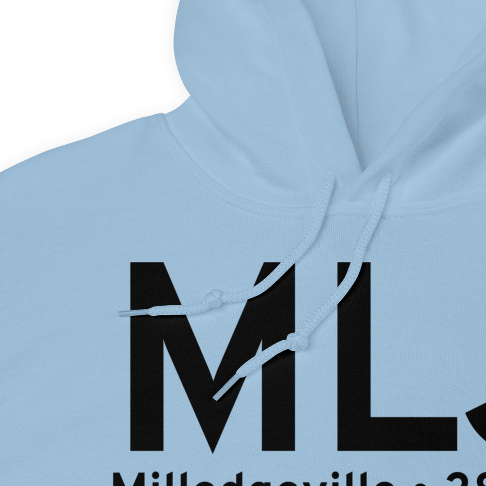 Milledgeville (KMLJ) Airport Hoodie Sweatshirt 