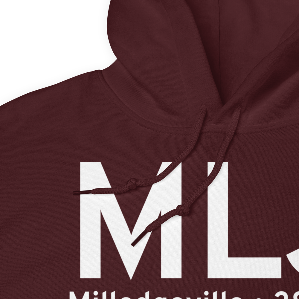 Milledgeville (KMLJ) Airport Hoodie Sweatshirt 