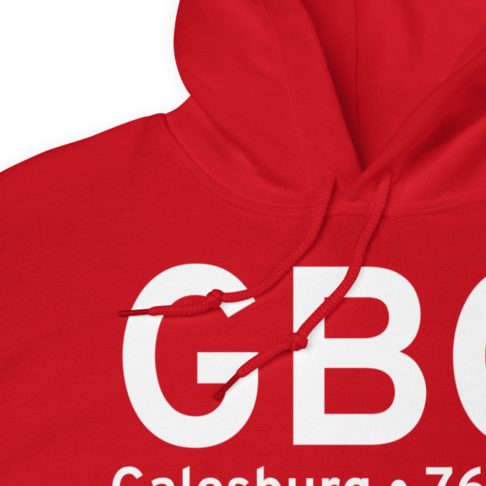 Galesburg (KGBG) Airport Hoodie Sweatshirt 