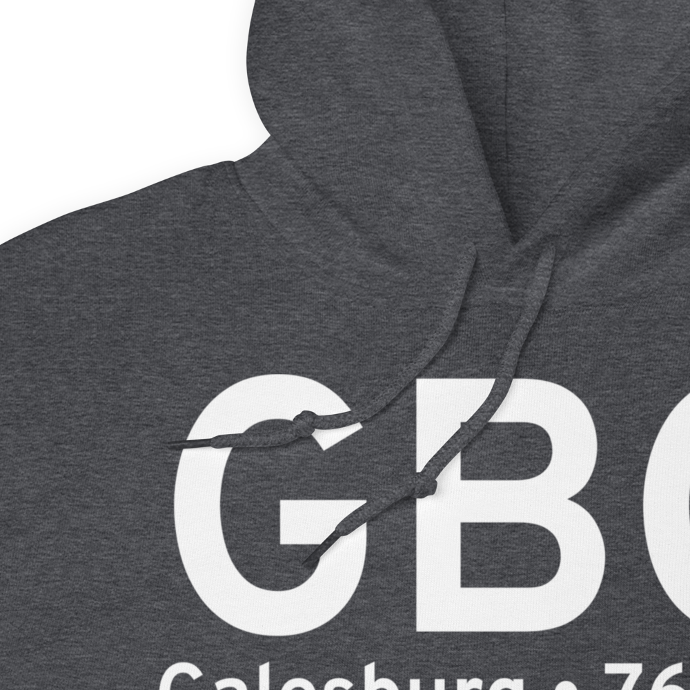 Galesburg (KGBG) Airport Hoodie Sweatshirt 