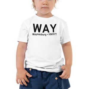 Waynesburg (KWAY) Airport Toddler T-Shirt