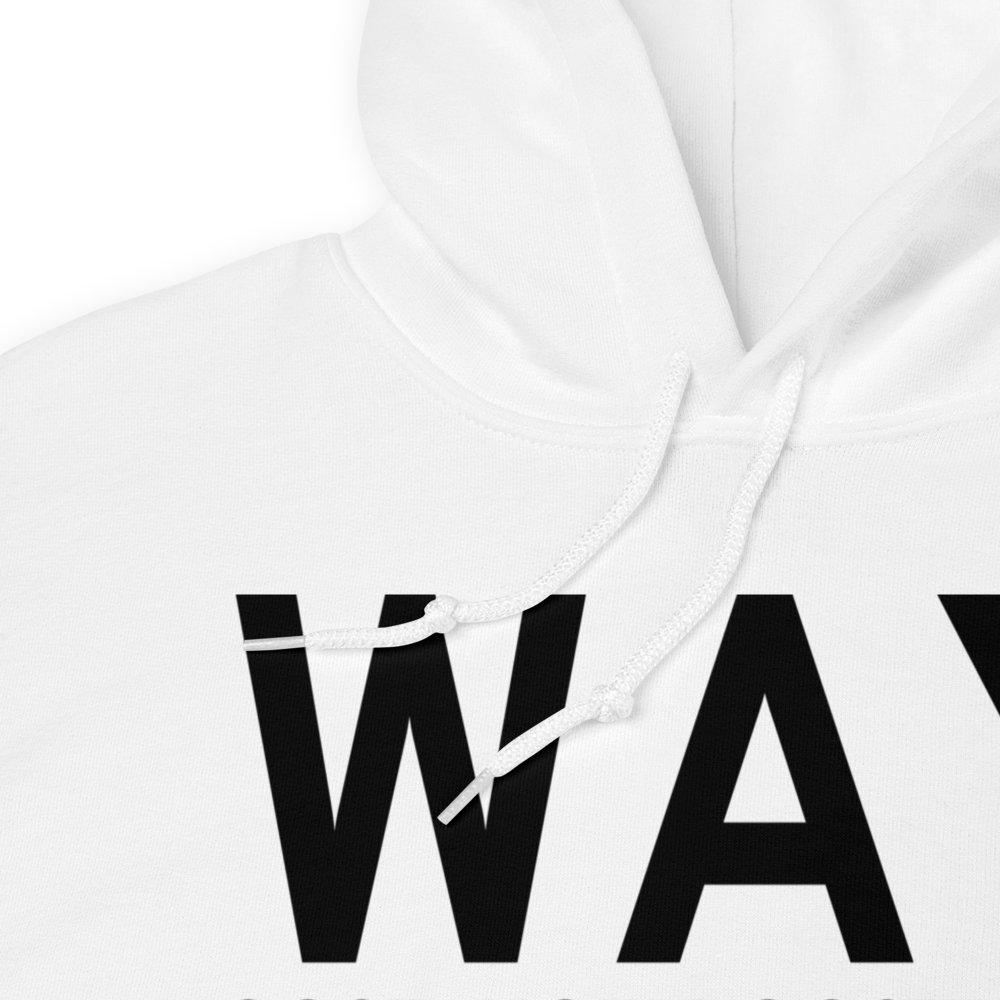 Waynesburg (KWAY) Airport Hoodie Sweatshirt 