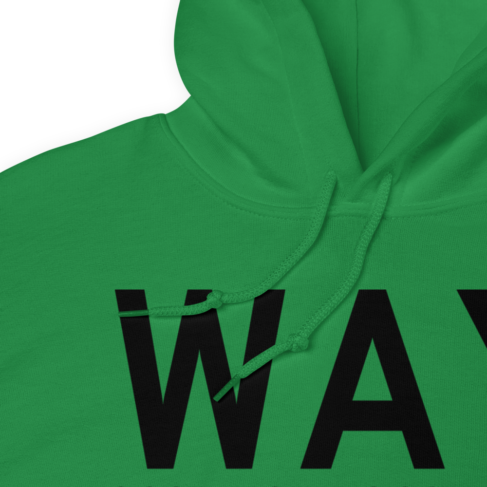 Waynesburg (KWAY) Airport Hoodie Sweatshirt 