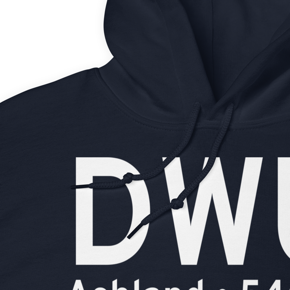 Ashland (KDWU) Airport Hoodie Sweatshirt 