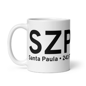 Santa Paula (SZP) Airport Mug