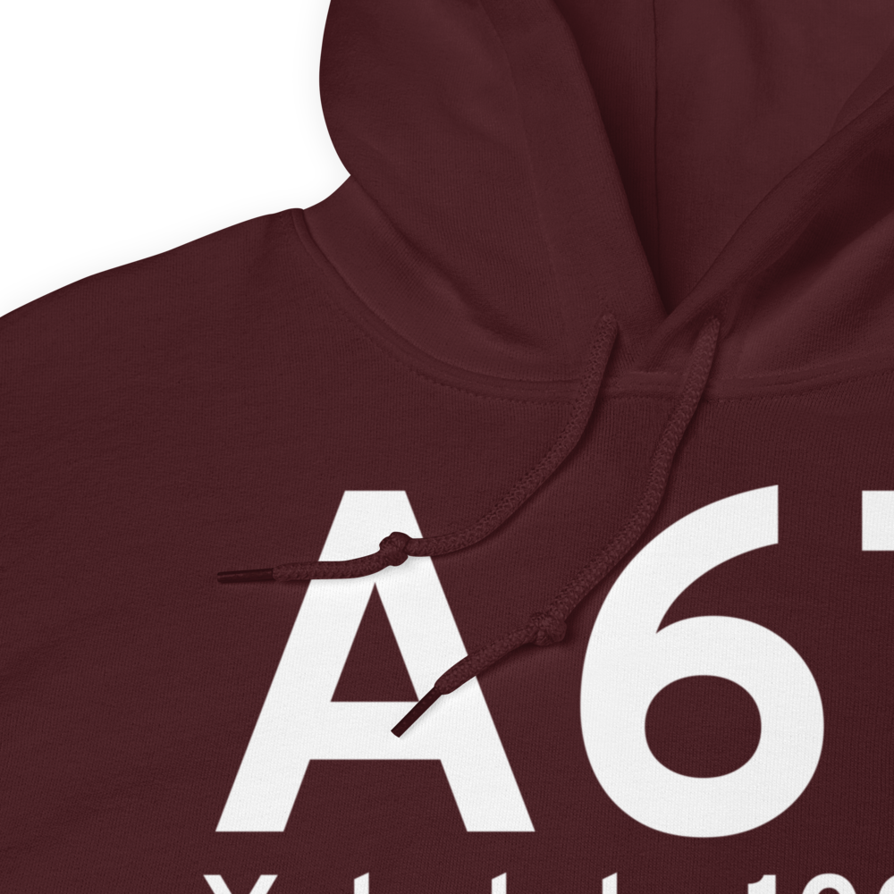 Yakutat (A67) Airport Hoodie Sweatshirt 