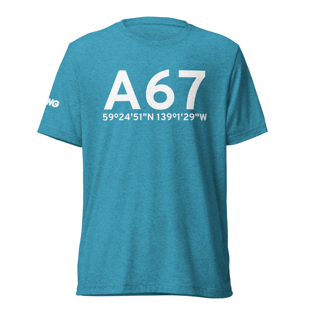 Yakutat (A67) Airport Tri-blend T-Shirt 