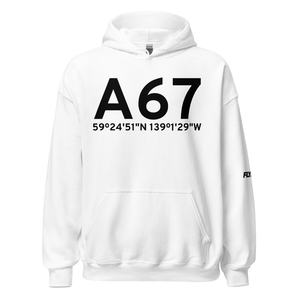 Yakutat (A67) Airport Hoodie Sweatshirt 