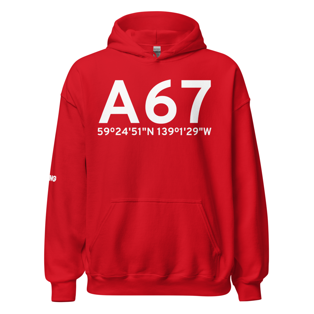 Yakutat (A67) Airport Hoodie Sweatshirt 