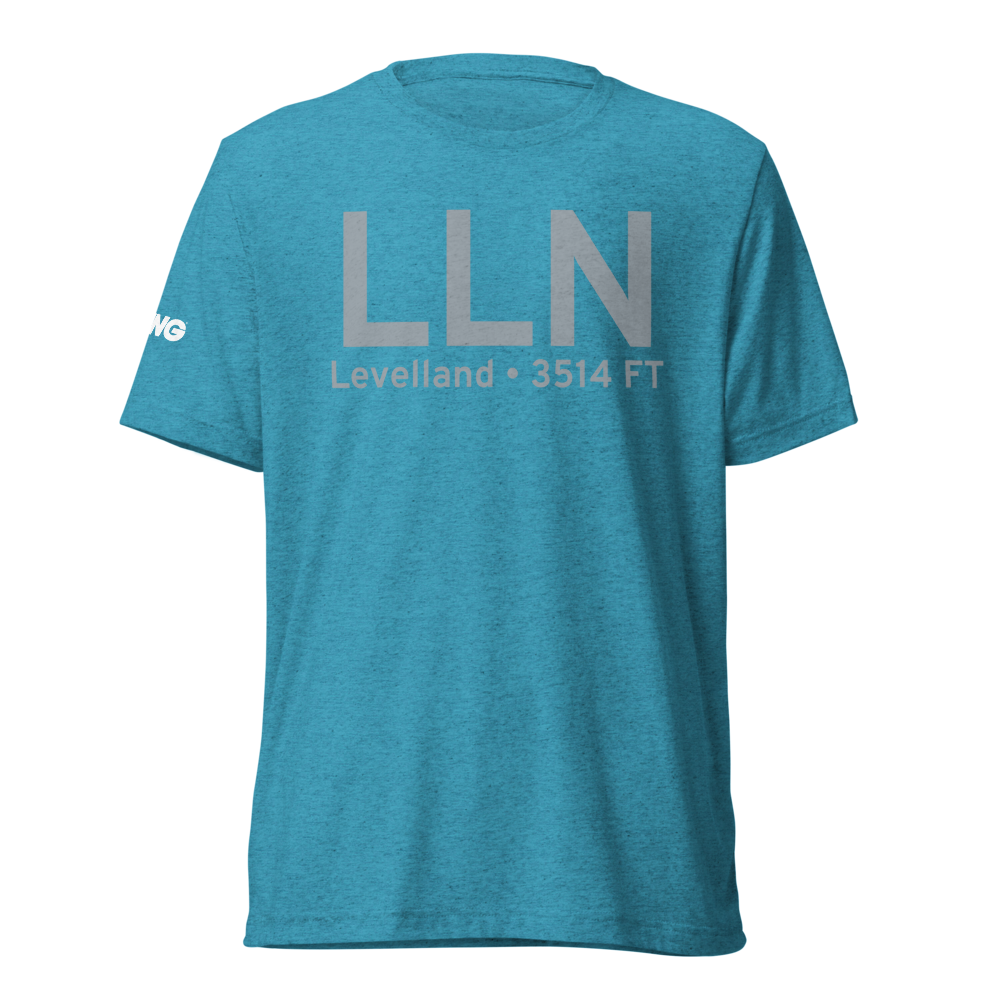 Levelland (KLLN) Airport Tri-blend T-Shirt 