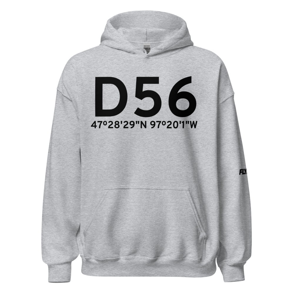 Mayville (KD56) Airport Hoodie Sweatshirt 