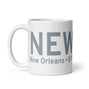 New Orleans (KNEW) Airport Mug