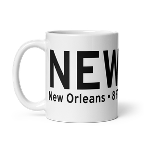 New Orleans (KNEW) Airport Mug