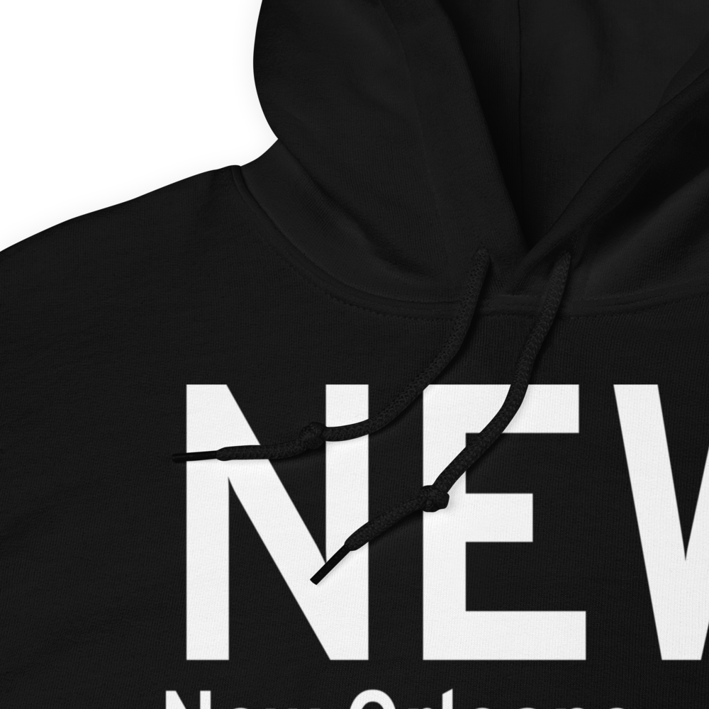 New Orleans (KNEW) Airport Hoodie Sweatshirt 
