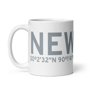 New Orleans (KNEW) Airport Mug