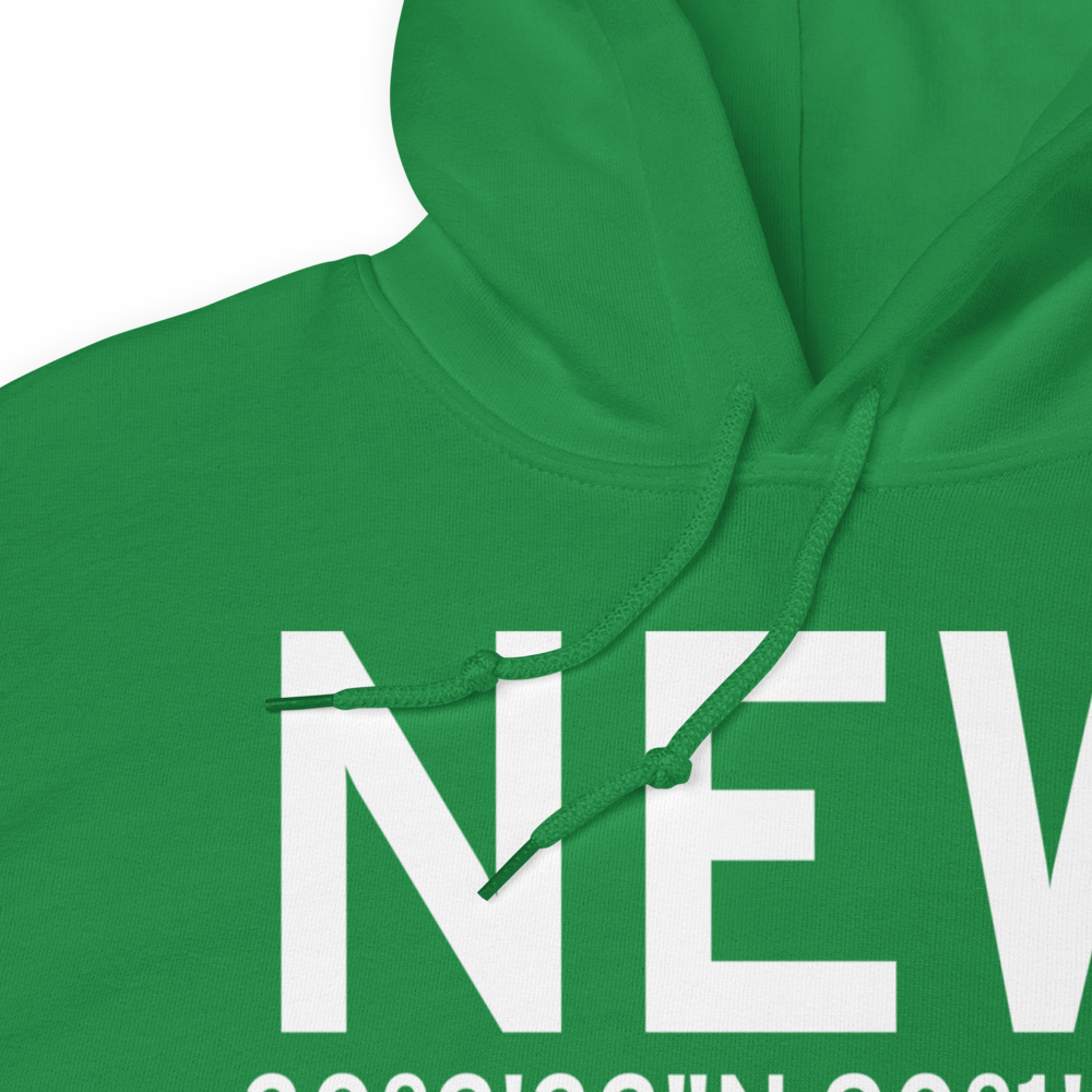 New Orleans (KNEW) Airport Hoodie Sweatshirt 