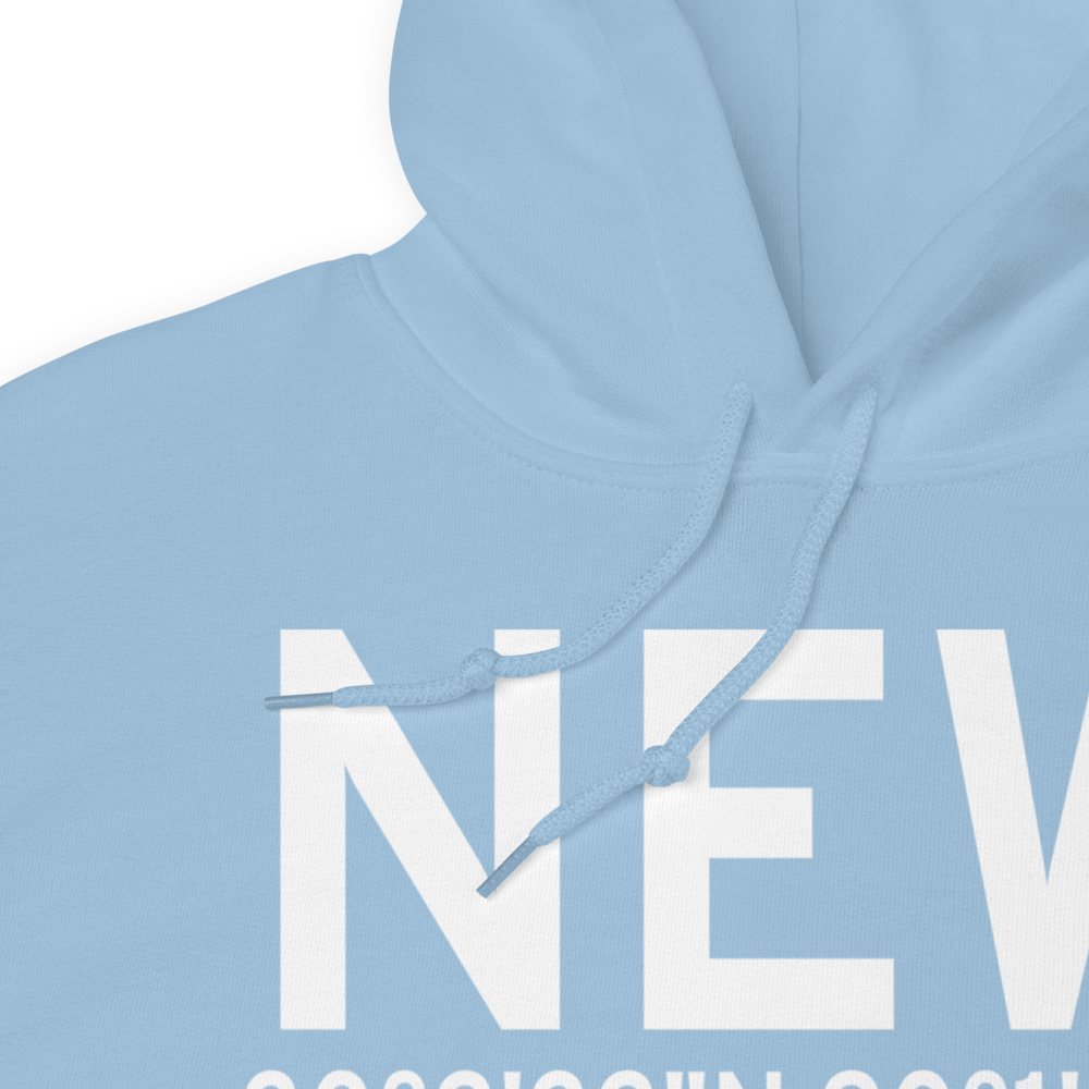 New Orleans (KNEW) Airport Hoodie Sweatshirt 