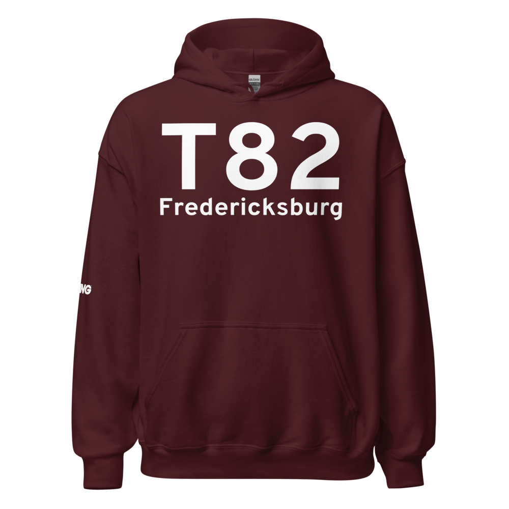 Fredericksburg (KT82) Airport Hoodie Sweatshirt 