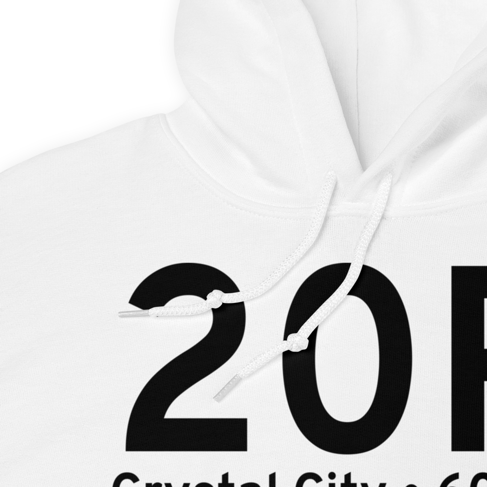 Crystal City (K20R) Airport Hoodie Sweatshirt 