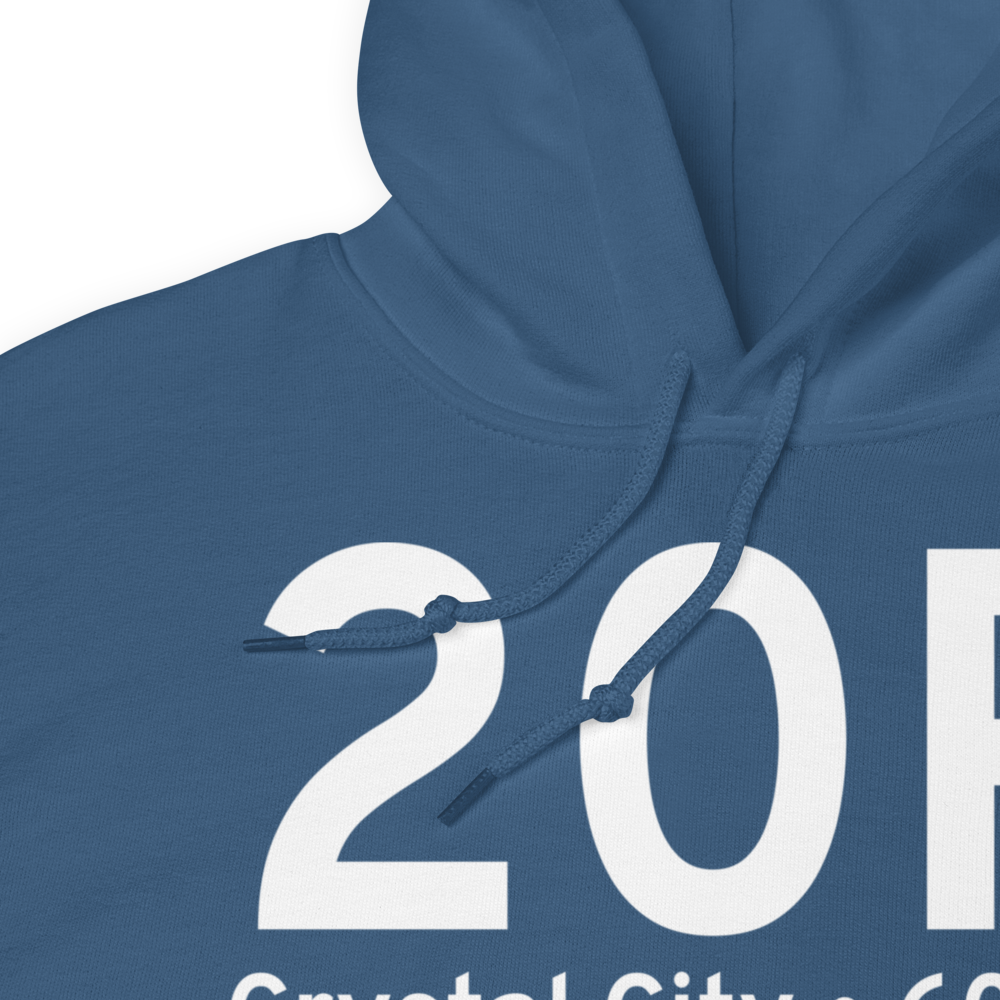 Crystal City (K20R) Airport Hoodie Sweatshirt 