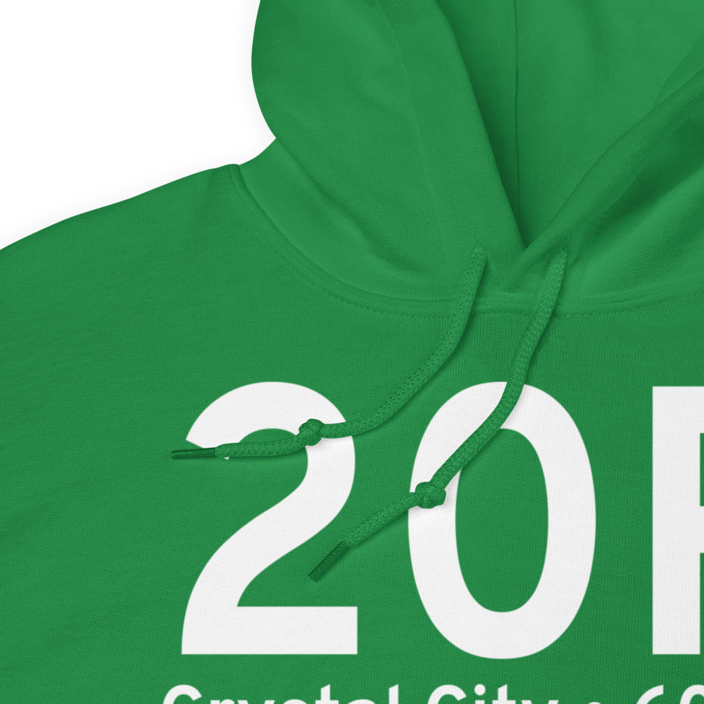 Crystal City (K20R) Airport Hoodie Sweatshirt 