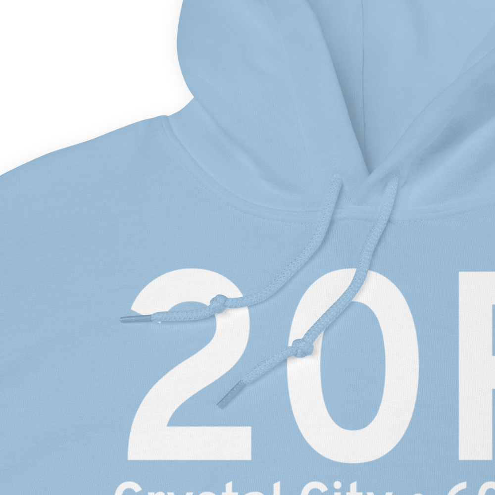 Crystal City (K20R) Airport Hoodie Sweatshirt 