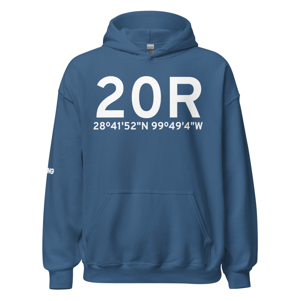 Crystal City (K20R) Airport Hoodie Sweatshirt 