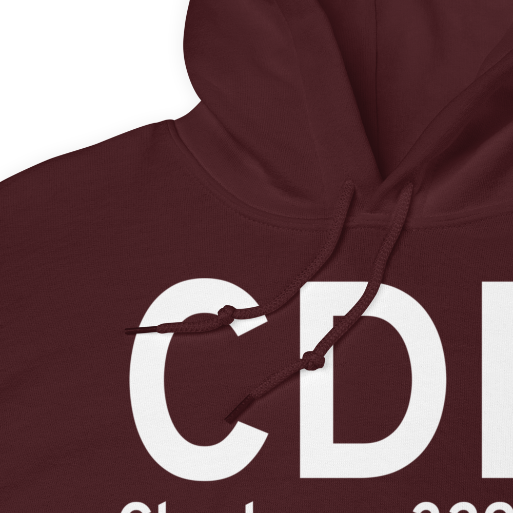 Chadron (KCDR) Airport Hoodie Sweatshirt 