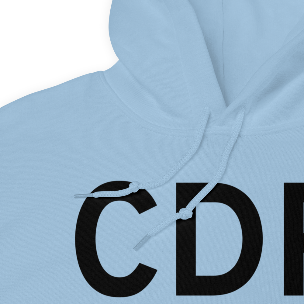 Chadron (KCDR) Airport Hoodie Sweatshirt 