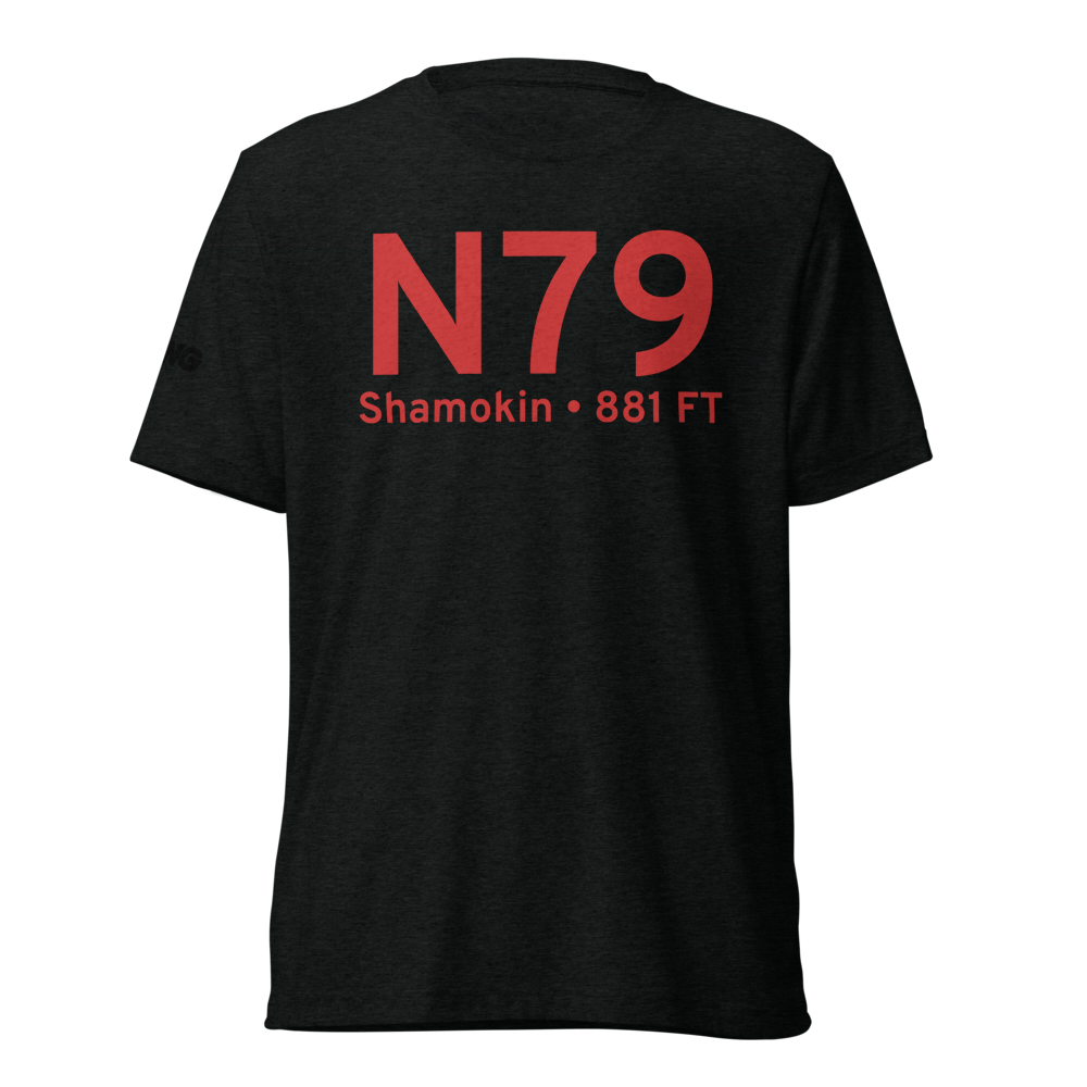 Shamokin (KN79) Airport Tri-blend T-Shirt 