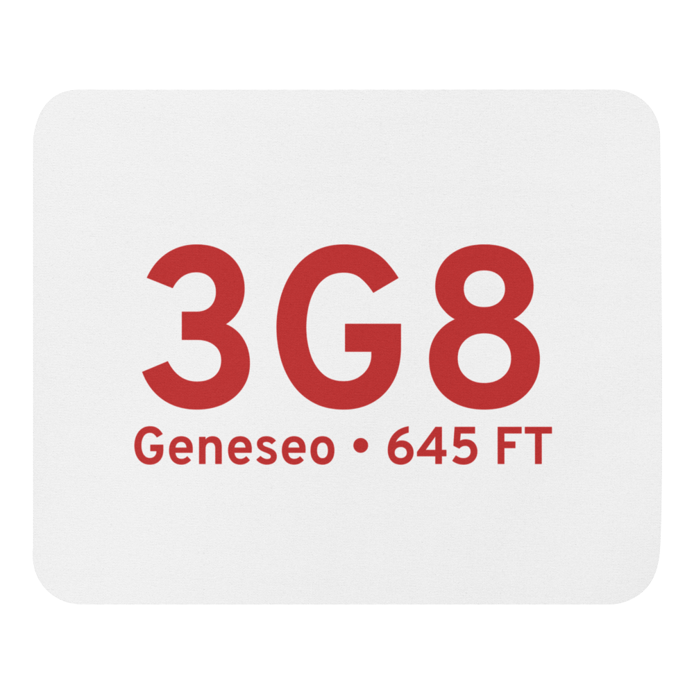 Geneseo (3G8) Airport  Mouse Pad 