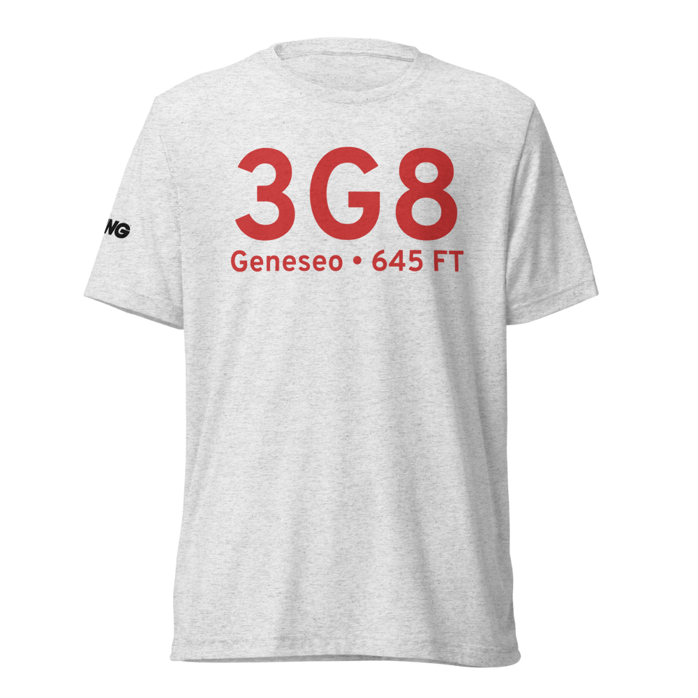 Geneseo (3G8) Airport Tri-blend T-Shirt 