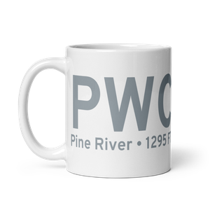Pine River (KPWC) Airport Mug