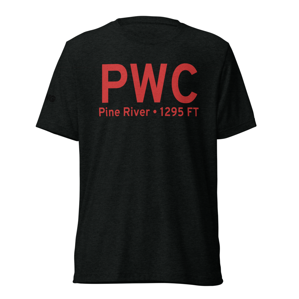 Pine River (KPWC) Airport Tri-blend T-Shirt 