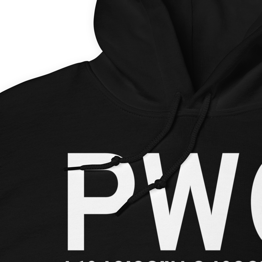 Pine River (KPWC) Airport Hoodie Sweatshirt 