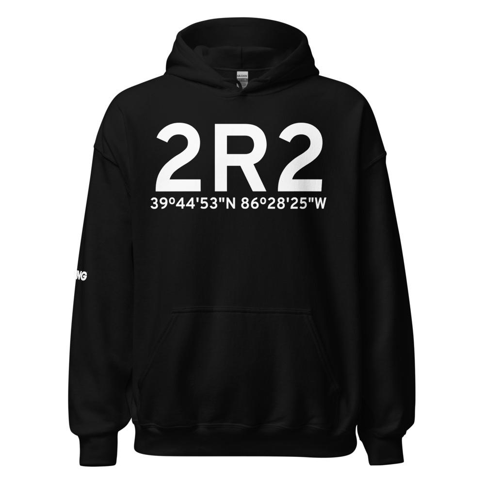 Indianapolis (K2R2) Airport Hoodie Sweatshirt 