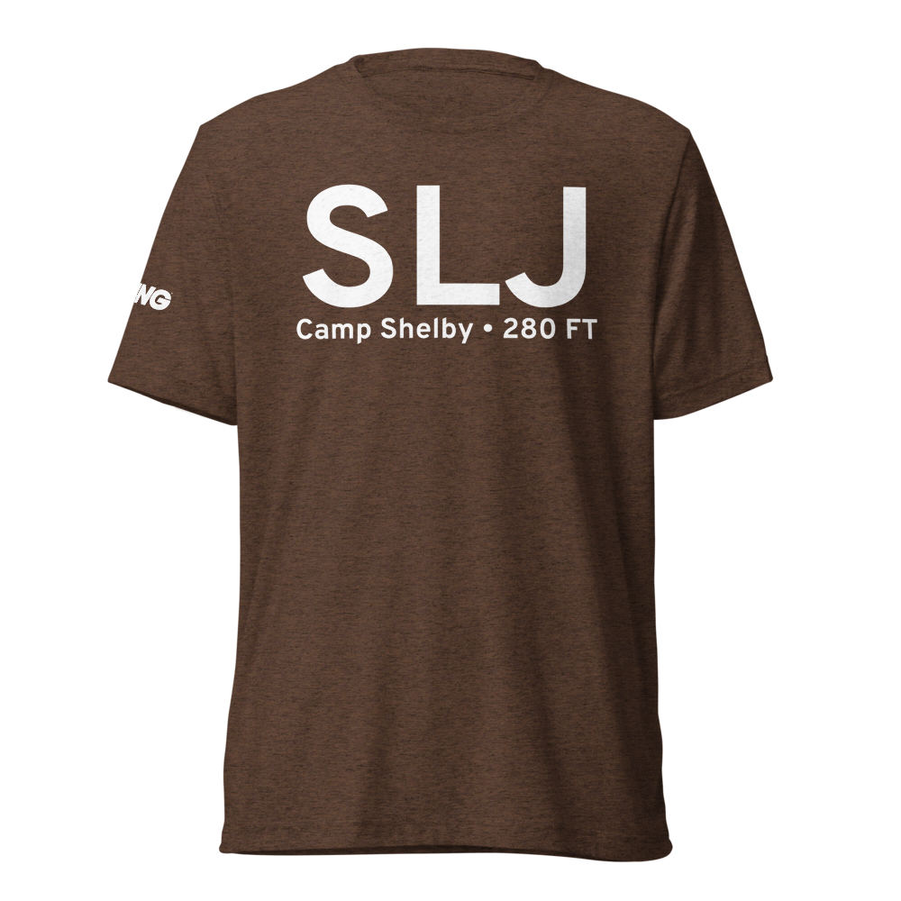 Camp Shelby (KSLJ) Airport Tri-blend T-Shirt 